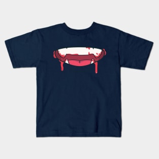 Bloody Ketchup Fangs Kids T-Shirt